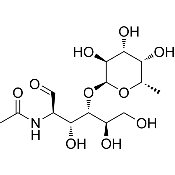 2-(Acetylamino)-2-deoxy-4-O-(6-deoxy-α-L-galactopyranosyl)-D-glucose 76211-71-7